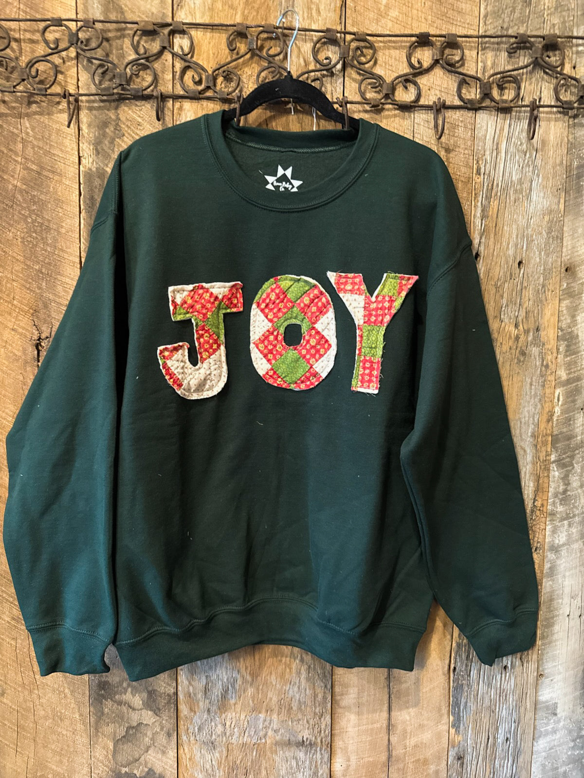 Oversized Joy Sweatshirt (Forest Green)
