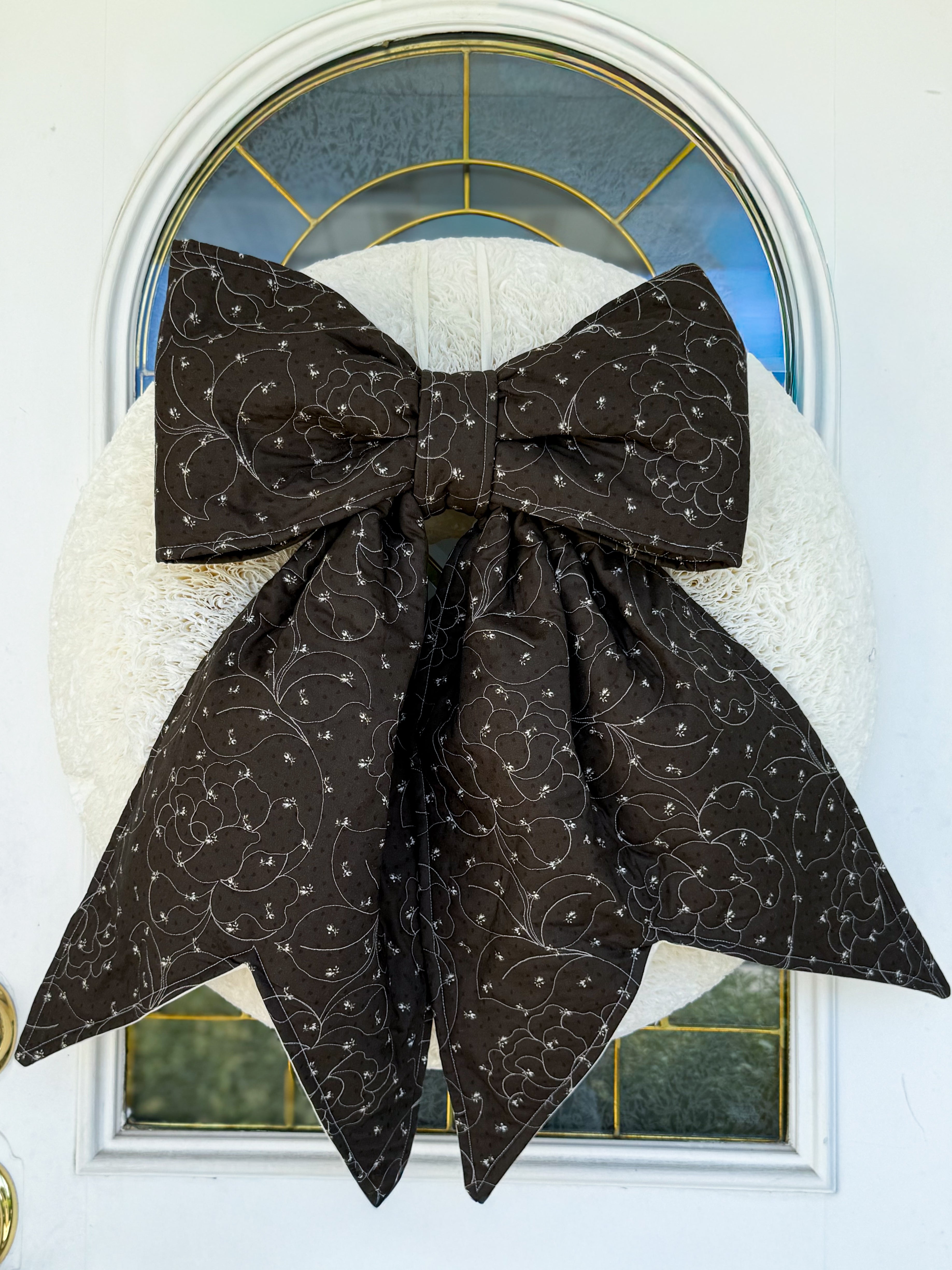 Midnight Quilt Bow