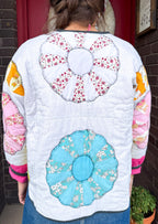 POLKA DOT HOT PINK JACKET