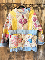Floral Patchwork Quilt Jacket