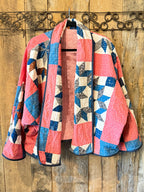 Pink Star Quilt Jacket
