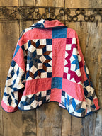 Pink Star Quilt Jacket